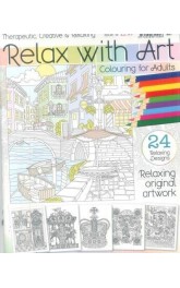 Relax with Art, Colouring For Adult
